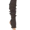Dansebutikken Benvarmere Til Ballet|Benvarmere Til Dans-Benvarmere ribstrik brun 65 cm Seré