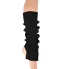 Dansebutikken Benvarmere Til Yoga|Benvarmere Til Ballet-Benvarmere ribstrik sort 65 cm Seré