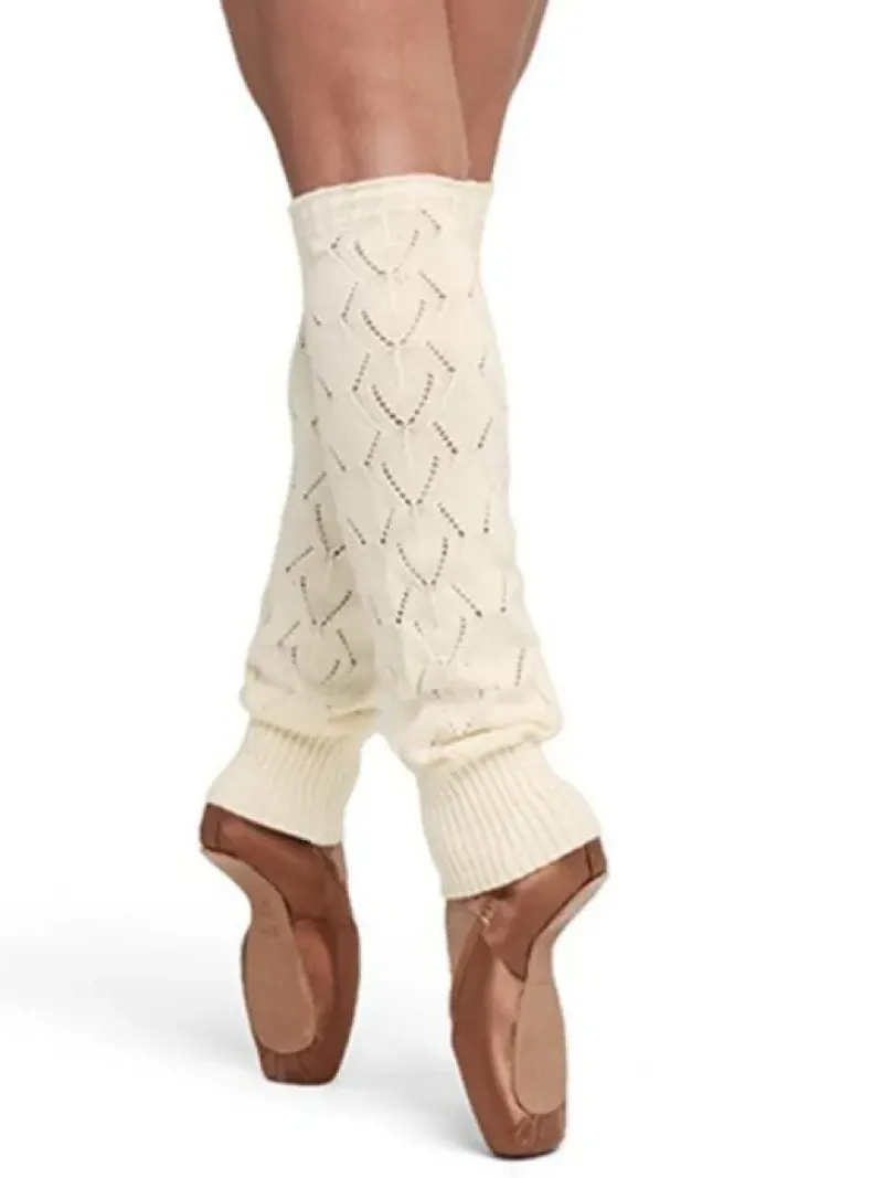 Dansebutikken Benvarmere Til Yoga|Benvarmere Til Ballet-Bloch benvarmere 55 cm - offwhite