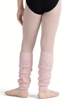 Dansebutikken Benvarmere Til Yoga|Benvarmere Til Ballet-Bloch benvarmere 45 cm til børn - rosa