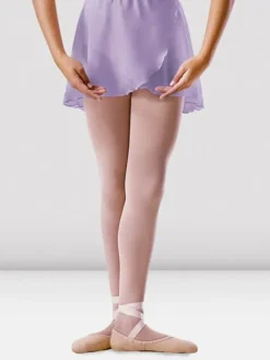Børn Dansebutikken Gymnastikkjole Piger|Ballet Underdele Børn-Bloch lilla chiffon skørt børn