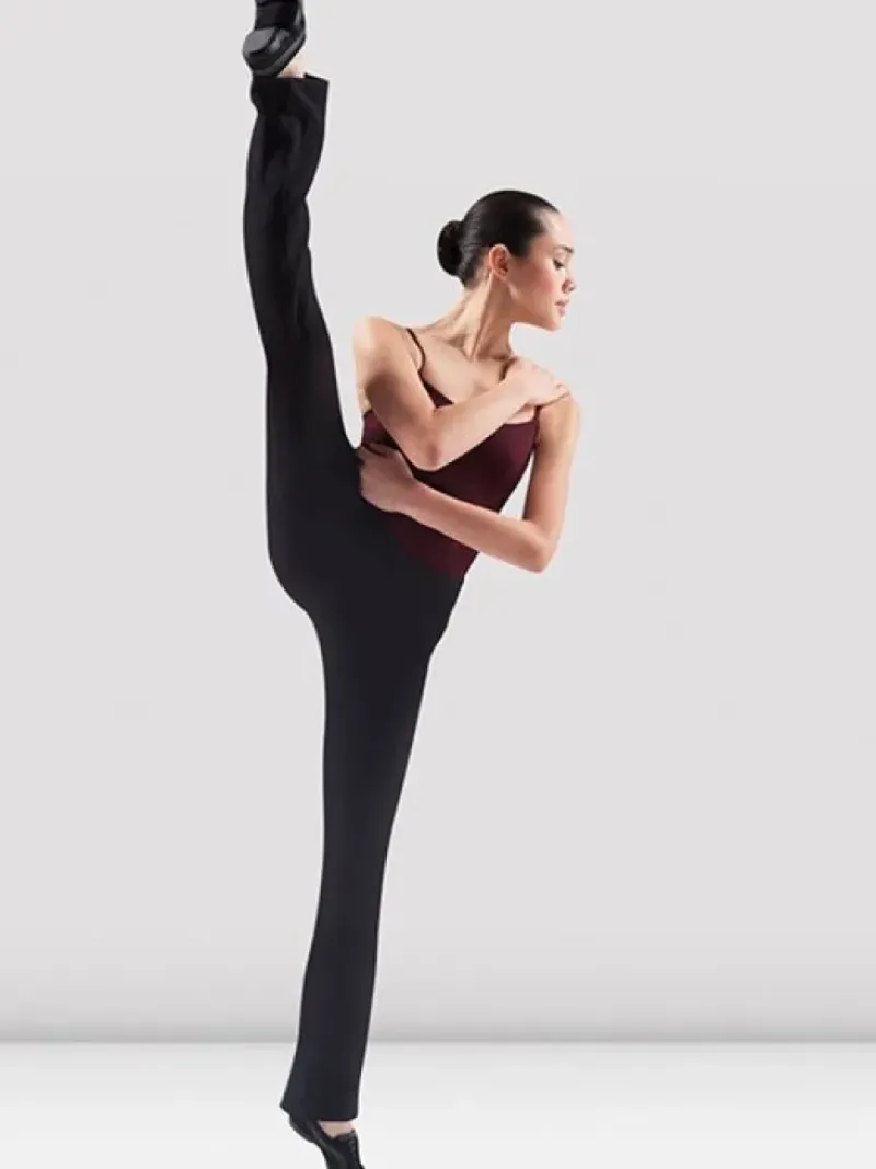 Dame Dansebutikken Underdele Damer|Ballet Underdele Damer-Bloch sorte jazz bukser til damer i bomulds stretch