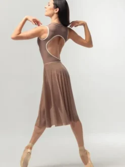 Dame Dansebutikken Balletdragter Damer-Brun balletdragt fra Mara Dancewear