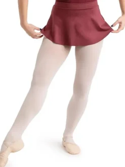 Dame Dansebutikken Skørter Til Skøjteløb|Ballet Underdele Damer-Capezio bordeaux pull-on skørt damer