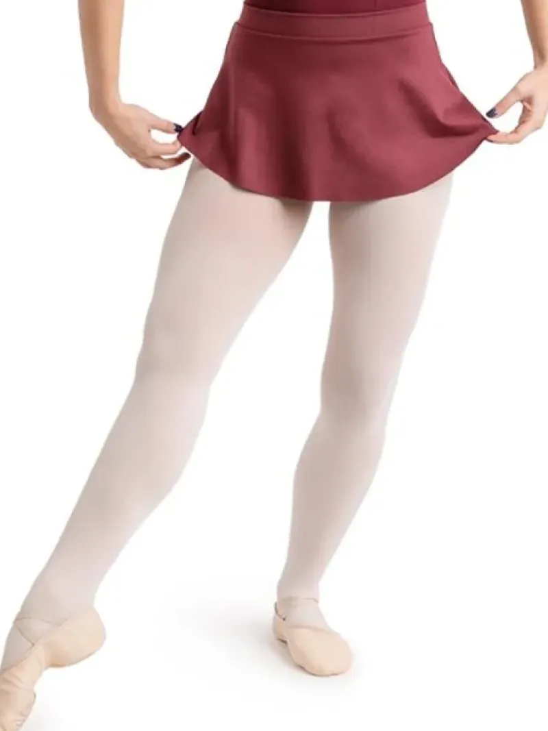 Dame Dansebutikken Skørter Til Skøjteløb|Ballet Underdele Damer-Capezio bordeaux pull-on skørt damer