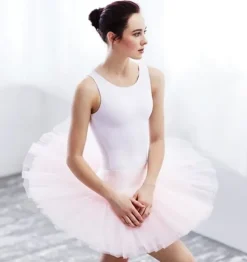 Dame Dansebutikken Ballet Underdele Damer-Capezio kort hvid tutu skørt til damer