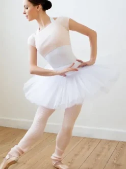 Dame Dansebutikken Ballet Underdele Damer-Capezio kort hvid tutu skørt til damer