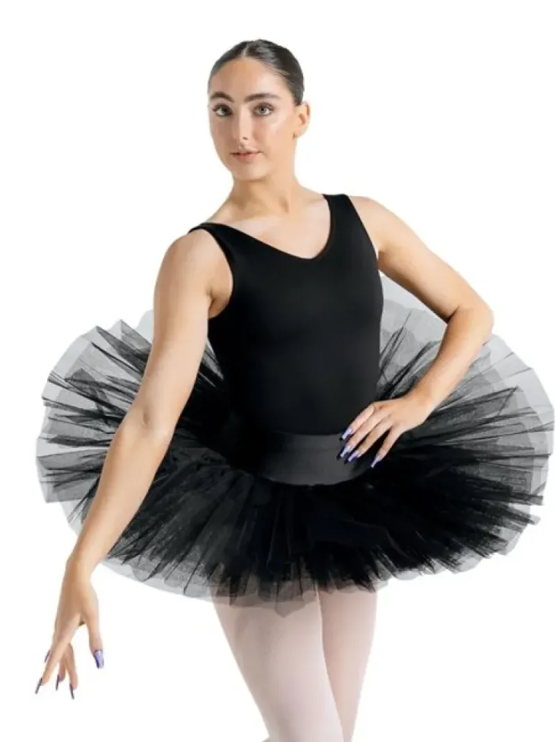 Dame Dansebutikken Ballet Underdele Damer-Capezio kort sort tutu skørt til damer
