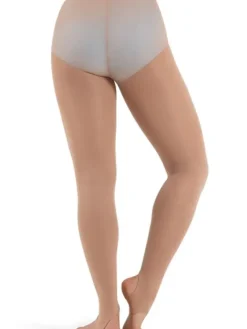 Dame Dansebutikken Strømpebukser Til Skøjteløb|Strømpebukser Til Gymnastik-Capezio Light sun tan tights m. andefod