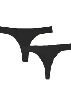 Dame Dansebutikken Gymnastik Undertøj Damer|Ballet Undertøj Damer-Capezio sort string til dans/ballet/gymnastik