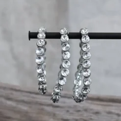 Dansebutikken Smykker Til Dans-Crystal store rhinsten armbånd