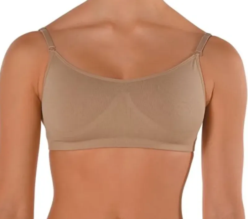 Dame Dansebutikken Gymnastik Undertøj Damer|Ballet Undertøj Damer-Dansez-vous nude bh top til dans/ballet/gymnastik
