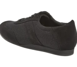 Dansebutikken Tangosko Herrer|Salsasko Herrer-Diamant sorte dansesneaker vario spin sål til herrer