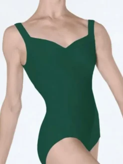 Dame Dansebutikken Balletdragter Damer-Dragt i mørkegrøn fra Wear Moi