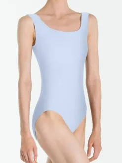 Dame Dansebutikken Balletdragter Damer-Dragt med tank ærmer i lyseblå fra Wear Moi