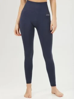 Dansebutikken Pilates Bukser/leggings|Yogabukser-Drop of mindfulness seamless leggings i mørkeblå