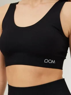 Dame Dansebutikken Yogatoppe|Overdele Damer-Drop of Mindfulness seamless top i sort