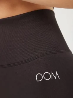 Dansebutikken Pilates Bukser/leggings|Yogabukser-Drop of mindfulness seamless leggings i brun