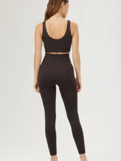 Dansebutikken Pilates Bukser/leggings|Yogabukser-Drop of mindfulness seamless leggings i brun