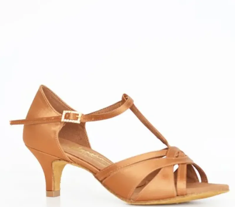 Dame Dansebutikken Salsasko Damer|Latinsko Damer-Flot latin/salsa sko Mia t-bar International 5 cm