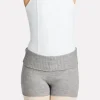 Børn Dansebutikken Ballet Underdele Børn-Grå strik balletshorts til piger Capezio