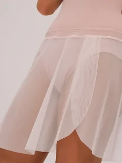 Dame Dansebutikken Ballet Underdele Damer-Grishko tea rosa pull on faux wrap skørt