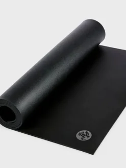 Dansebutikken Måtter Til Yoga-Manduka sort lækker måtte til hot yoga 5 mm