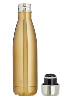 Dansebutikken Andet Til Yoga|Andet Til Gymnastik-Miin drikkeflaske 500ml - guld look