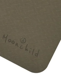 Dansebutikken Måtter Til Yoga-Moonchild let TPE active yogamåtte for begyndere - olive