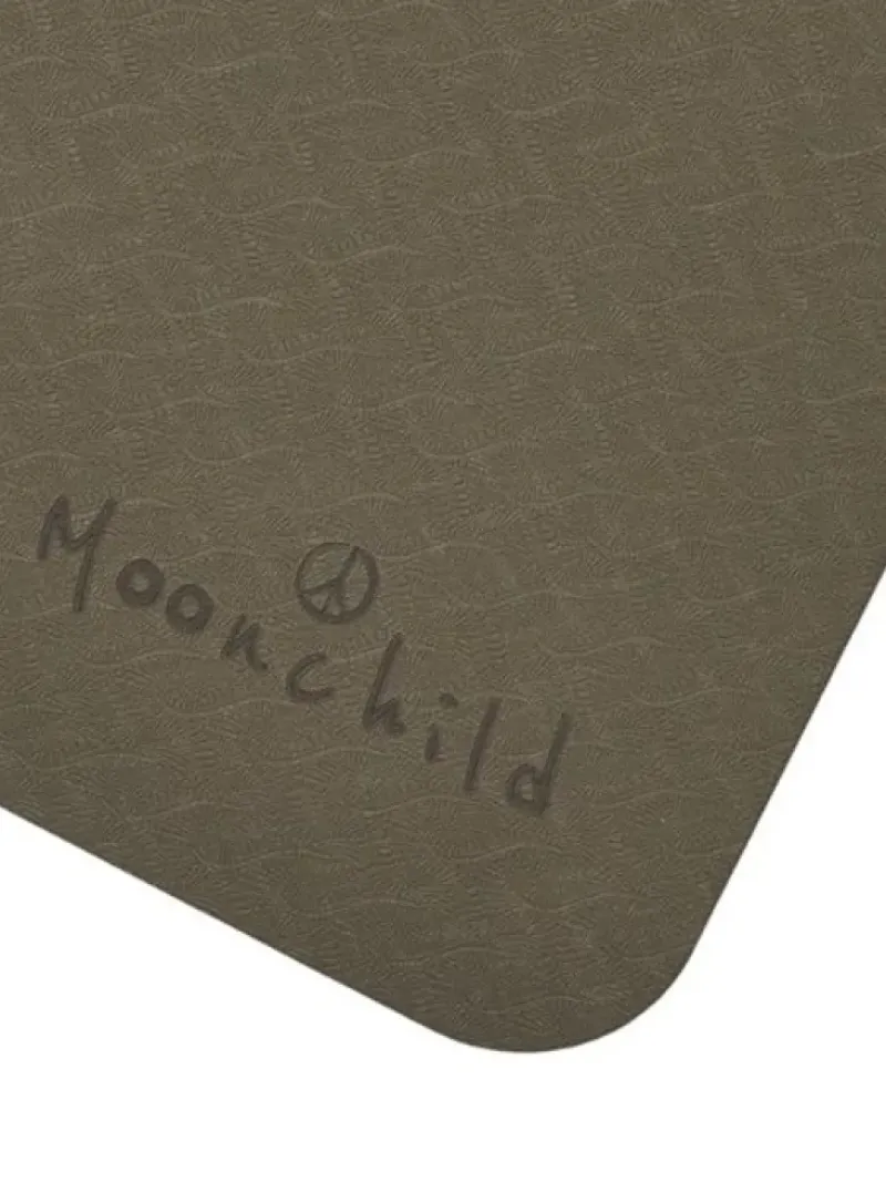 Dansebutikken Måtter Til Yoga-Moonchild let TPE active yogamåtte for begyndere - olive