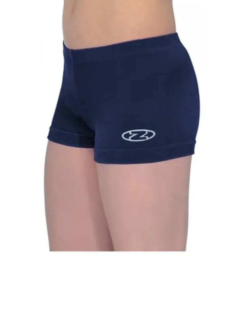 Dansebutikken Underdele Piger-Navy basic velour shorts til piger gym The zone