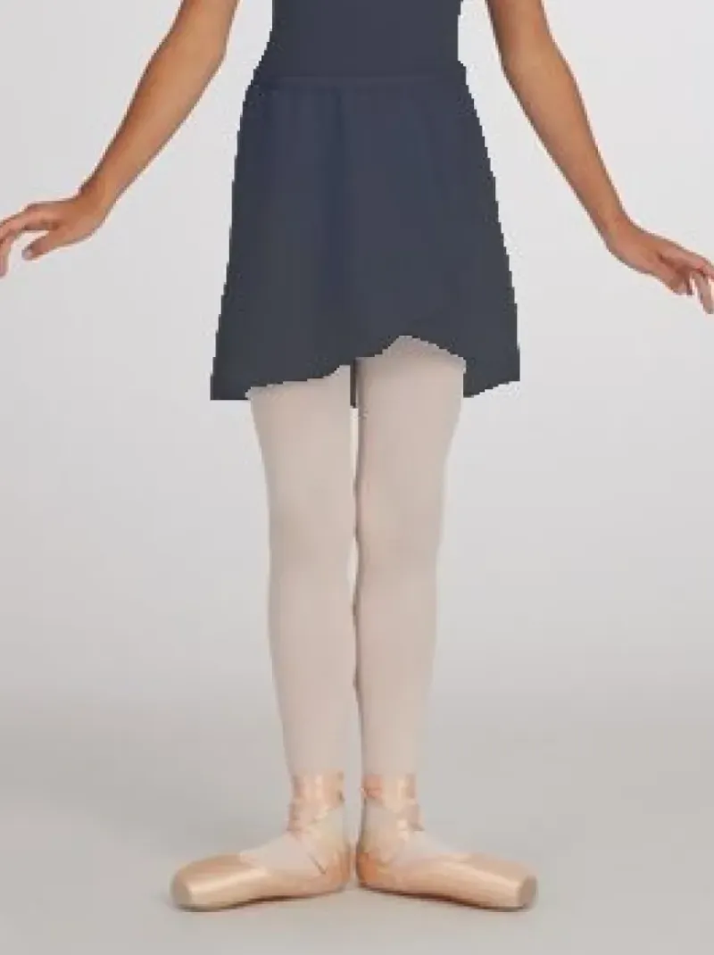 Børn Dansebutikken Gymnastikkjole Piger|Ballet Underdele Børn-Navy chiffon skirt børn Capezio