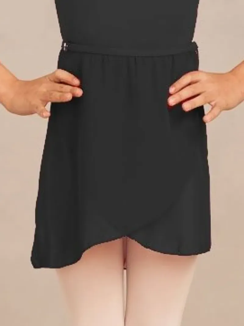 Børn Dansebutikken Gymnastikkjole Piger|Ballet Underdele Børn-Navy chiffon skirt børn Capezio