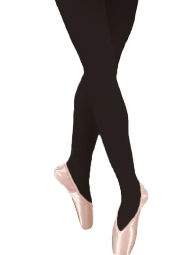 Dame Dansebutikken Strømpebukser Til Ballet|Ballet Trikot Børn-Pridance ballet tights sort - 3 PAR DKK 120