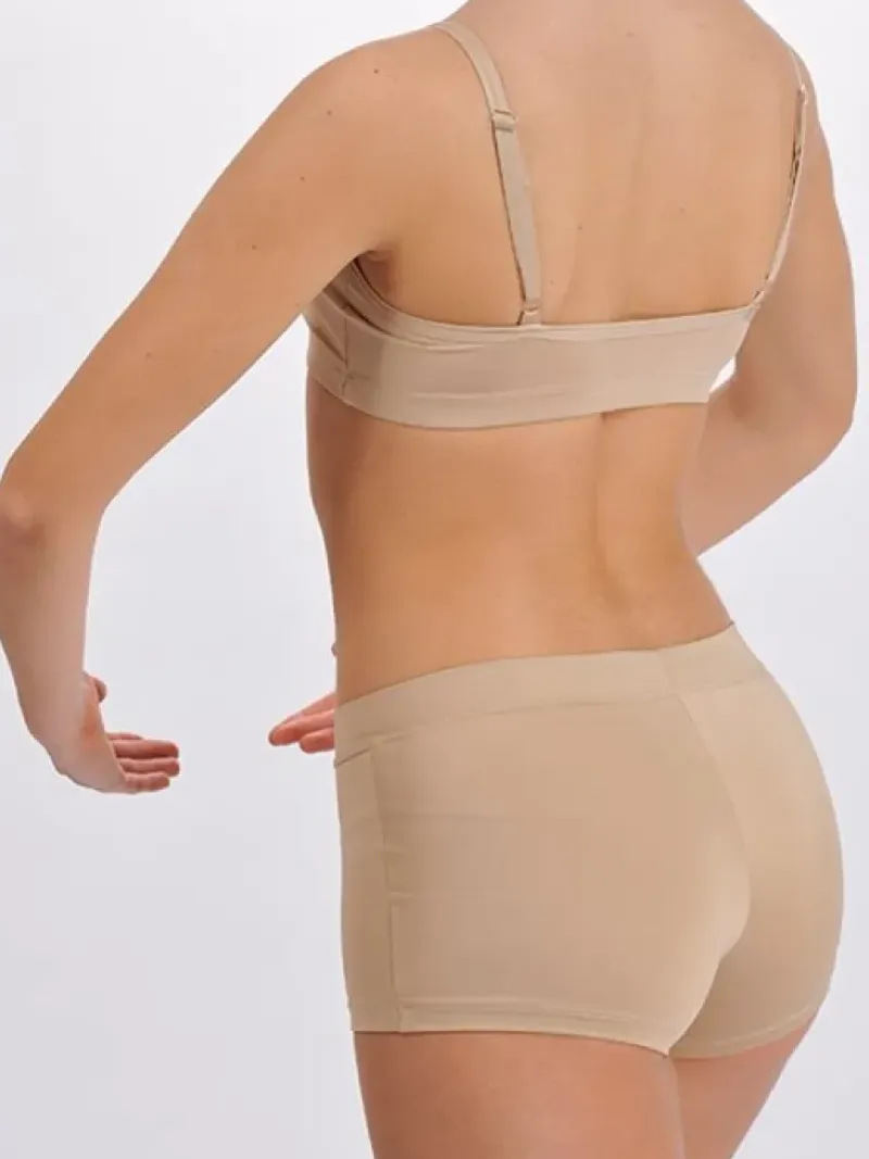 Dame Dansebutikken Underdele Damer|Ballet Underdele Damer-Pridance hudfarvet hotpants