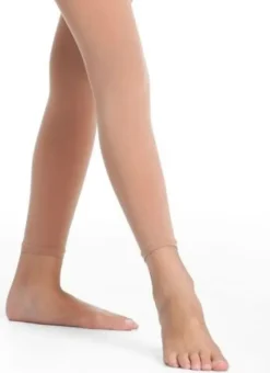 Dame Dansebutikken Strømpebukser Til Gymnastik|Underdele Damer-Pridance lys brun tights uden fødder - 3 PAR DKK 250