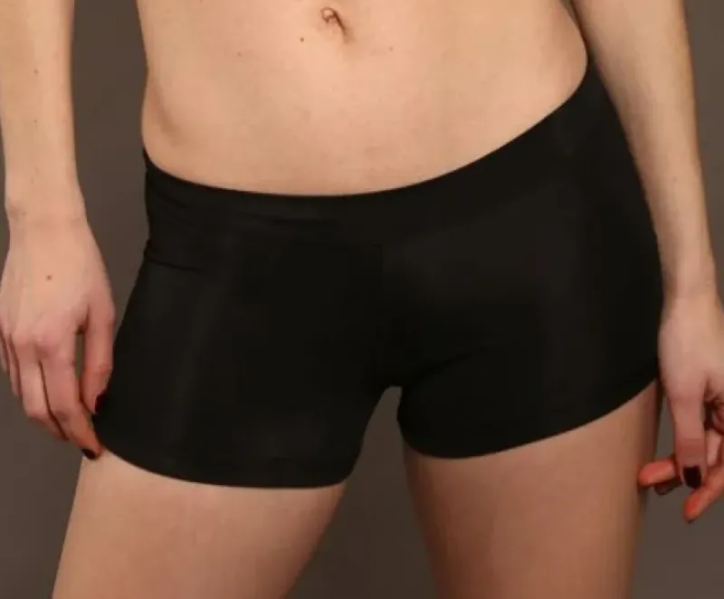Dame Dansebutikken Underdele Damer|Ballet Underdele Damer-Pridance sorte hotpants