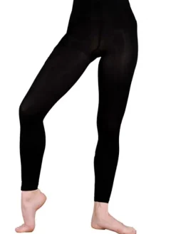 Dame Dansebutikken Strømpebukser Til Gymnastik|Underdele Damer-Pridance sorte tights uden fødder - 3 PAR DKK 250