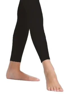Børn Dansebutikken Strømpebukser Til Gymnastik|Strømpebukser Til Ballet-Pridance sorte tights uden fødder til børn - 3 PAR DKK 220