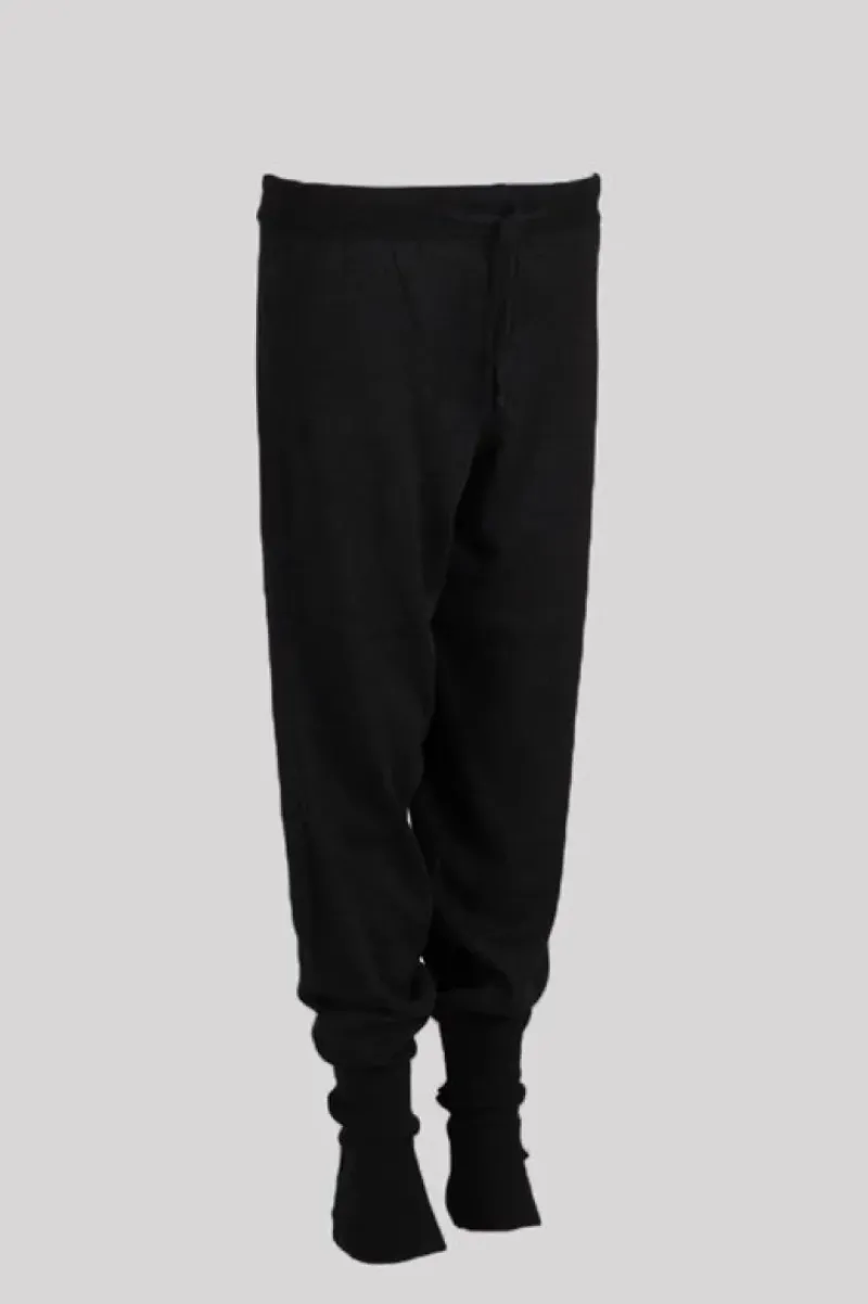 Dansebutikken Pilates Bukser/leggings|Yogabukser-Seré by Dancecompany sorte strikbukser