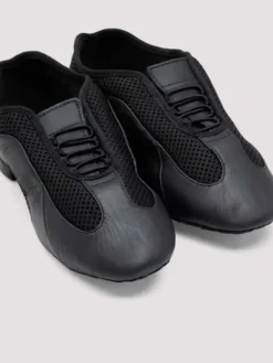 Dame Dansebutikken Andre Sko Til Disco|Jazzsko Damer-Slip on læder let sneaker Bloch