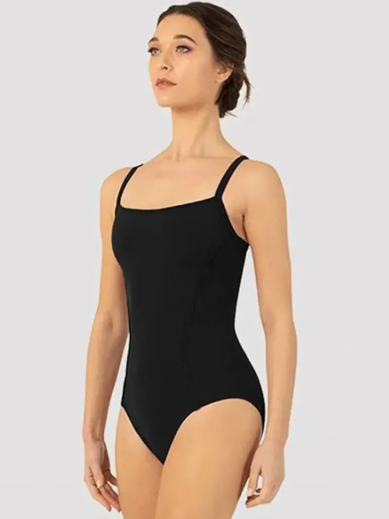Dame Dansebutikken Dragter Damer|Balletdragter Damer-Sort dragt med smukke mesh detaljer Bloch