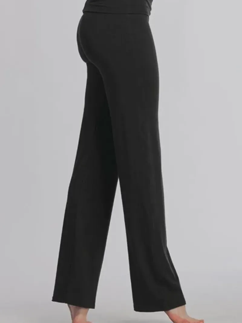 Dame Dansebutikken Pilates Bukser/leggings|Yogabukser-Temps danse sort lækker buks til dans og yoga