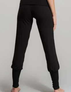 Dame Dansebutikken Pilates Bukser/leggings|Yogabukser-Temps danse sort lækker yogabuks
