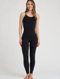 Dame Dansebutikken Pilates Heldragter|Heldragter Til Yoga-TempsDanse sort heldragt med lange ben