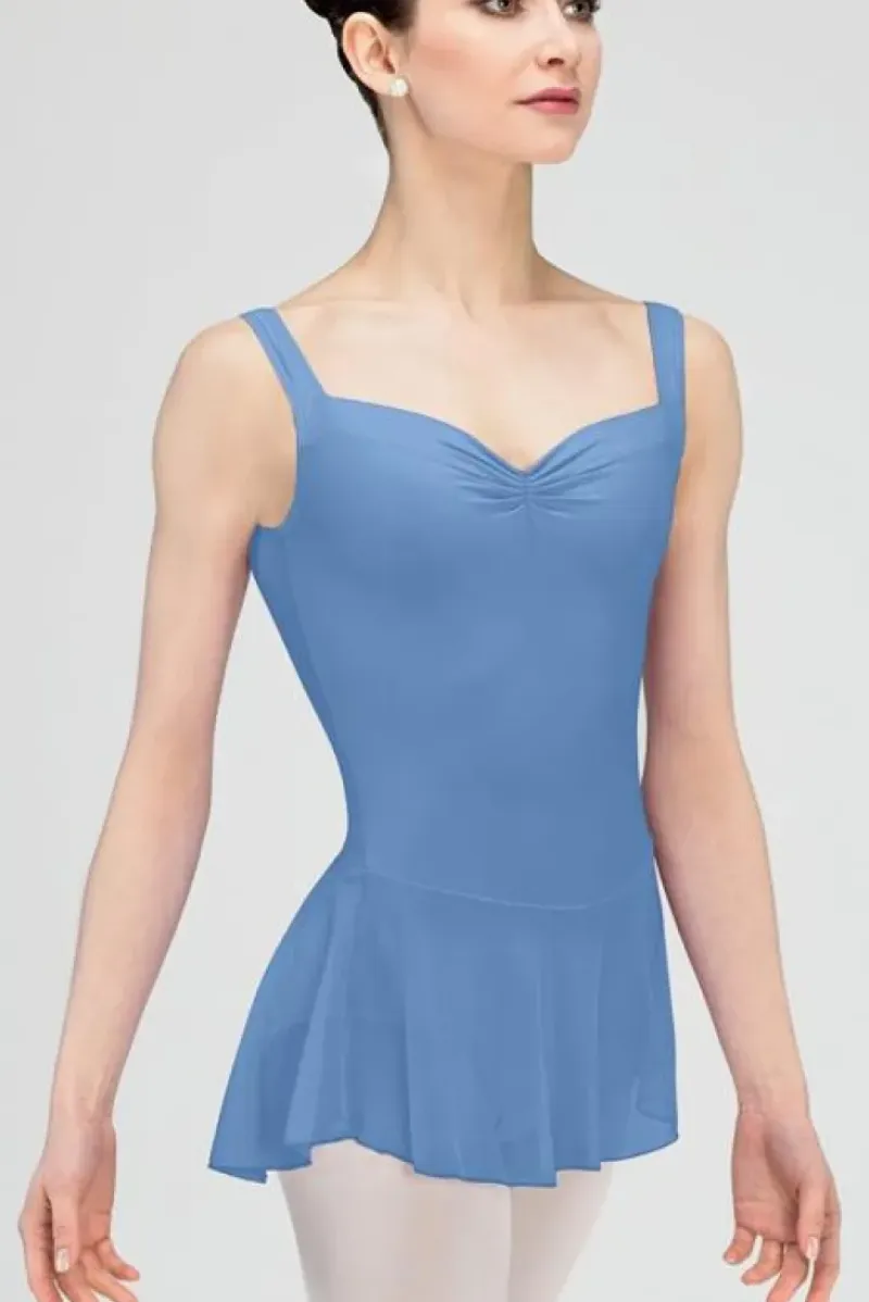 Dame Dansebutikken Balletdragter Damer-Wear Moi blå balletkjole