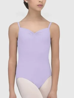 Børn Dansebutikken Balletdragter Børn-Wear Moi dragt med rynk til piger i lyselilla