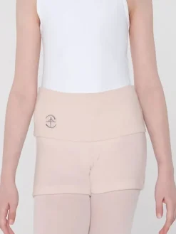 Børn Dansebutikken Underdele Piger|Ballet Underdele Børn-Wearmoi rosa strikshorts børn ballet/gymnastik
