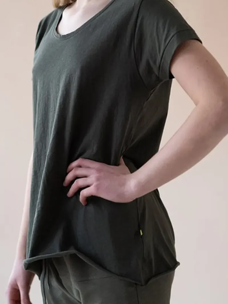 Dame Dansebutikken Yogabluser|Overdele Damer-Yogamii blød t-shirt til træning