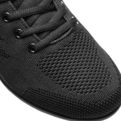 Dame Dansebutikken Sneakers Børn|Salsasko Herrer-ZUMA Rumpf sneaker sort åndbar knit